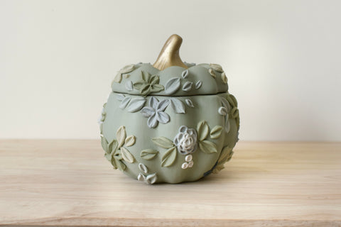 Wildflower Pumpkin Container II