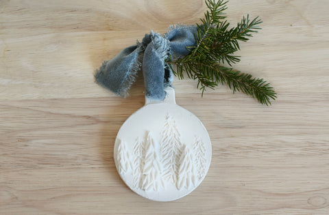 Plaid Wreath Ornament