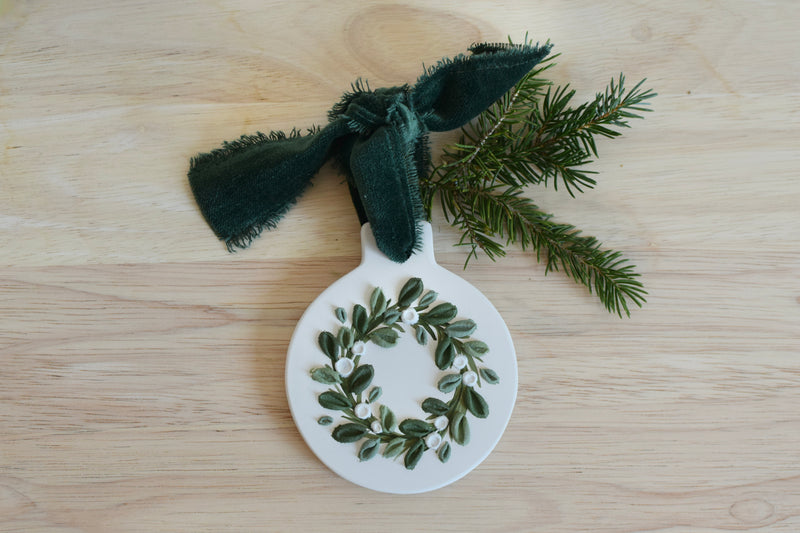 Icy Juniper Wreath