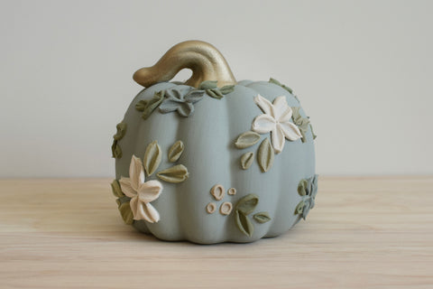 Wildflower Pumpkin Container II